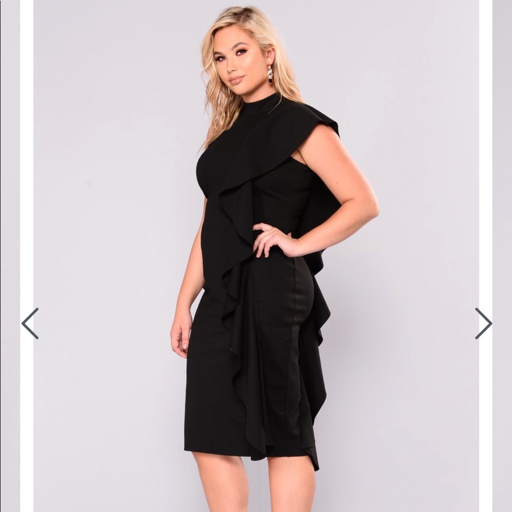 (2/$45) Break through ruffle dress BNWT